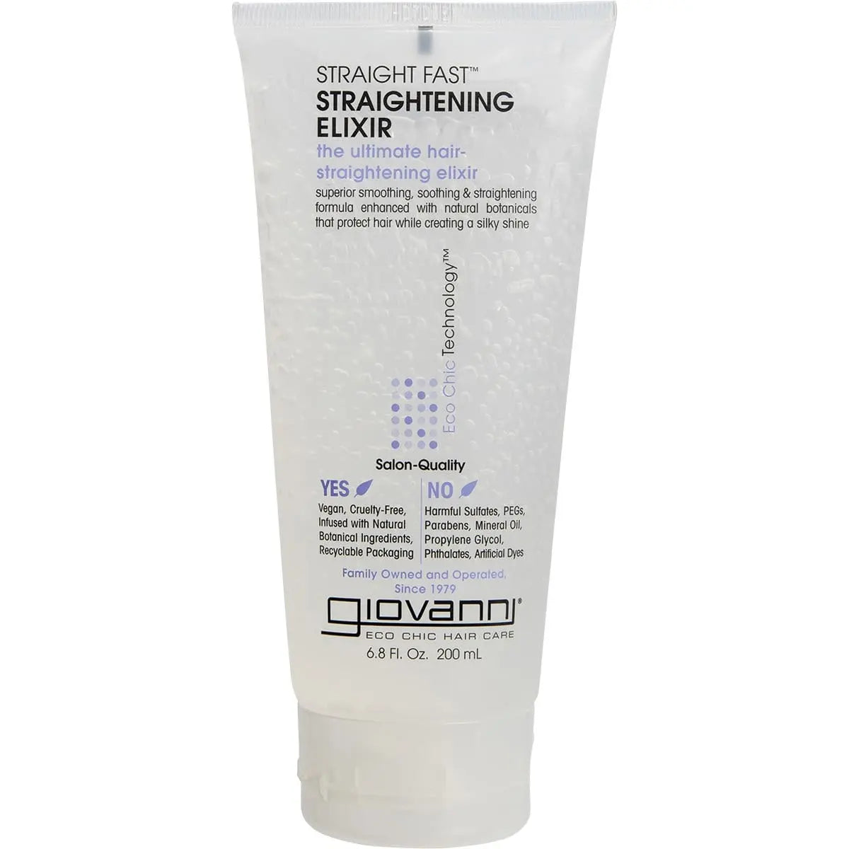 GIOVANNI Hair Straightener Straight Fast 200ml GIOVANNI