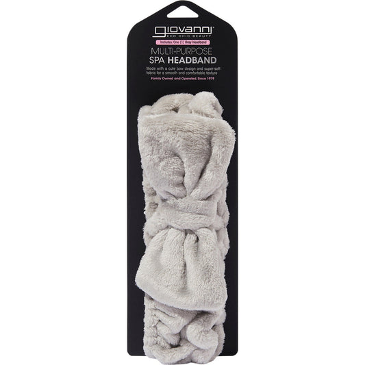 GIOVANNI SPA Headband Multi-Purpose Grey - Cutprice Online