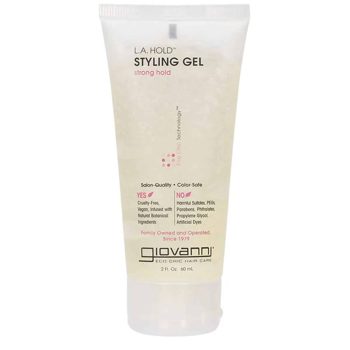 GIOVANNI Hair Styling Gel L.A. Natural 60ml GIOVANNI