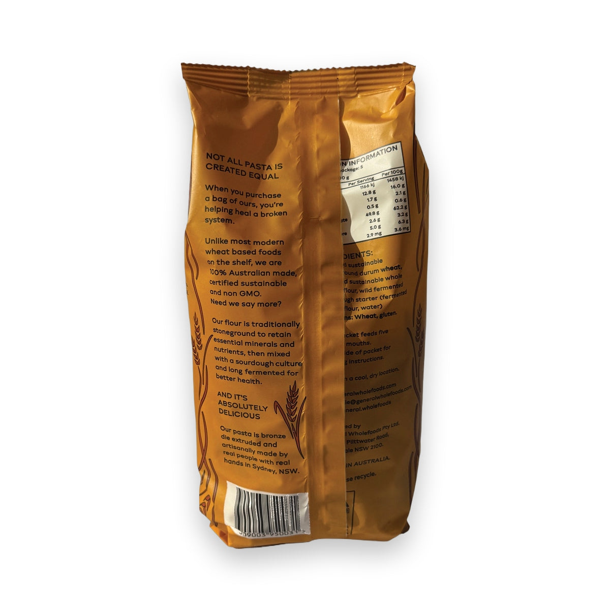 General Wholefoods Durum Wheat Pasta Penne 400g