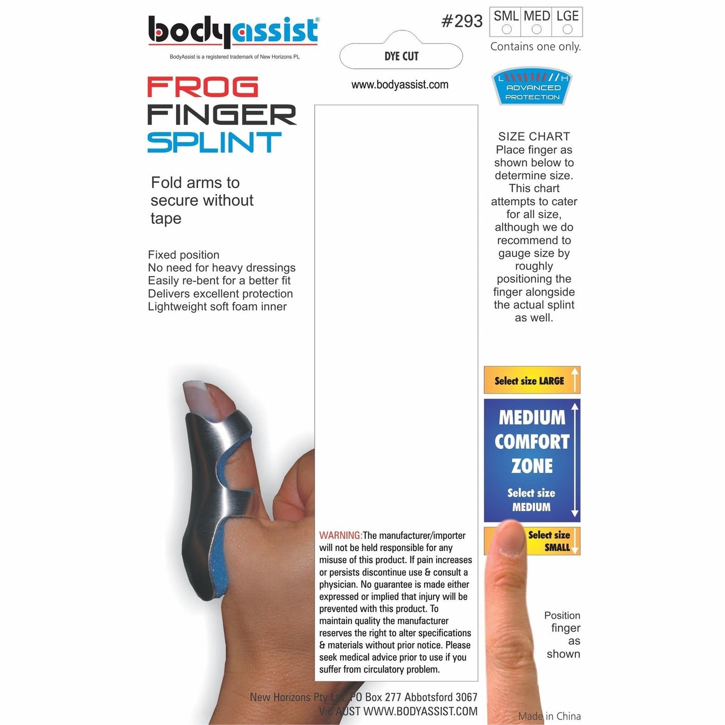 Body Assist Frog Splint - Cutprice Online