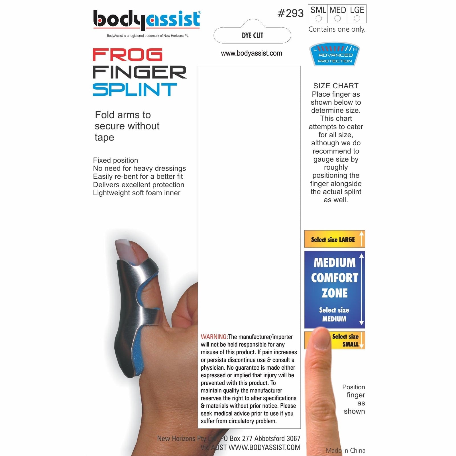 Body Assist Frog Splint - Cutprice Online