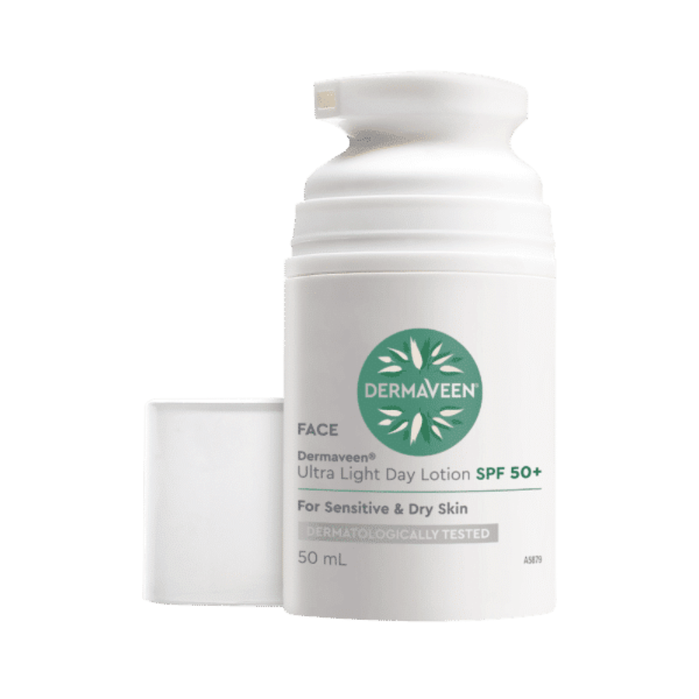 DermaVeen Face Ultralight Day Lotion SPF 50+ 50ml - Cutprice Online