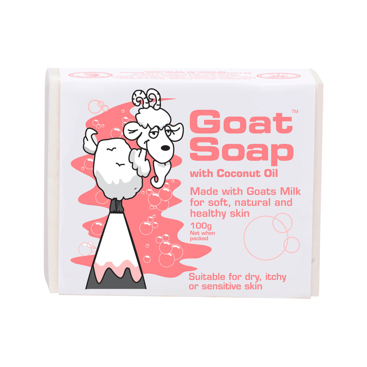 Goat Range Goat Soap Bar Coconut 100g - Cutprice Online