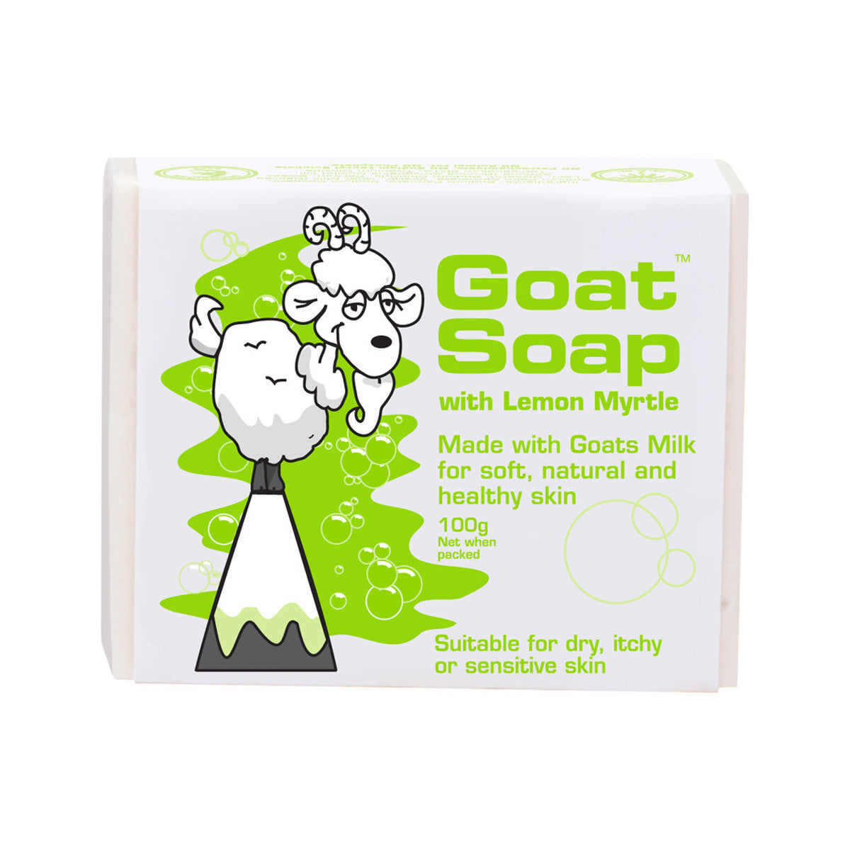 Goat Range Goat Soap Bar Lemon Myrtle 100g - Cutprice Online