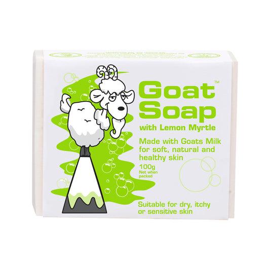 Goat Range Goat Soap Bar Lemon Myrtle 100g - Cutprice Online
