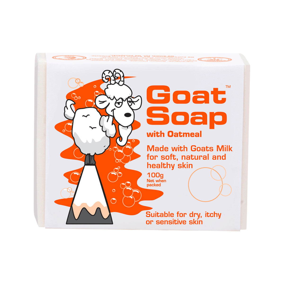 Goat Range Goat Soap Bar Oatmeal 100g - Cutprice Online