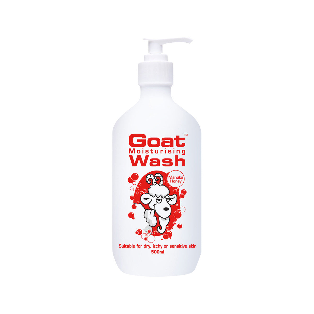 Goat Range Goat Moisturising Wash Manuka Honey 500ml - Cutprice Online