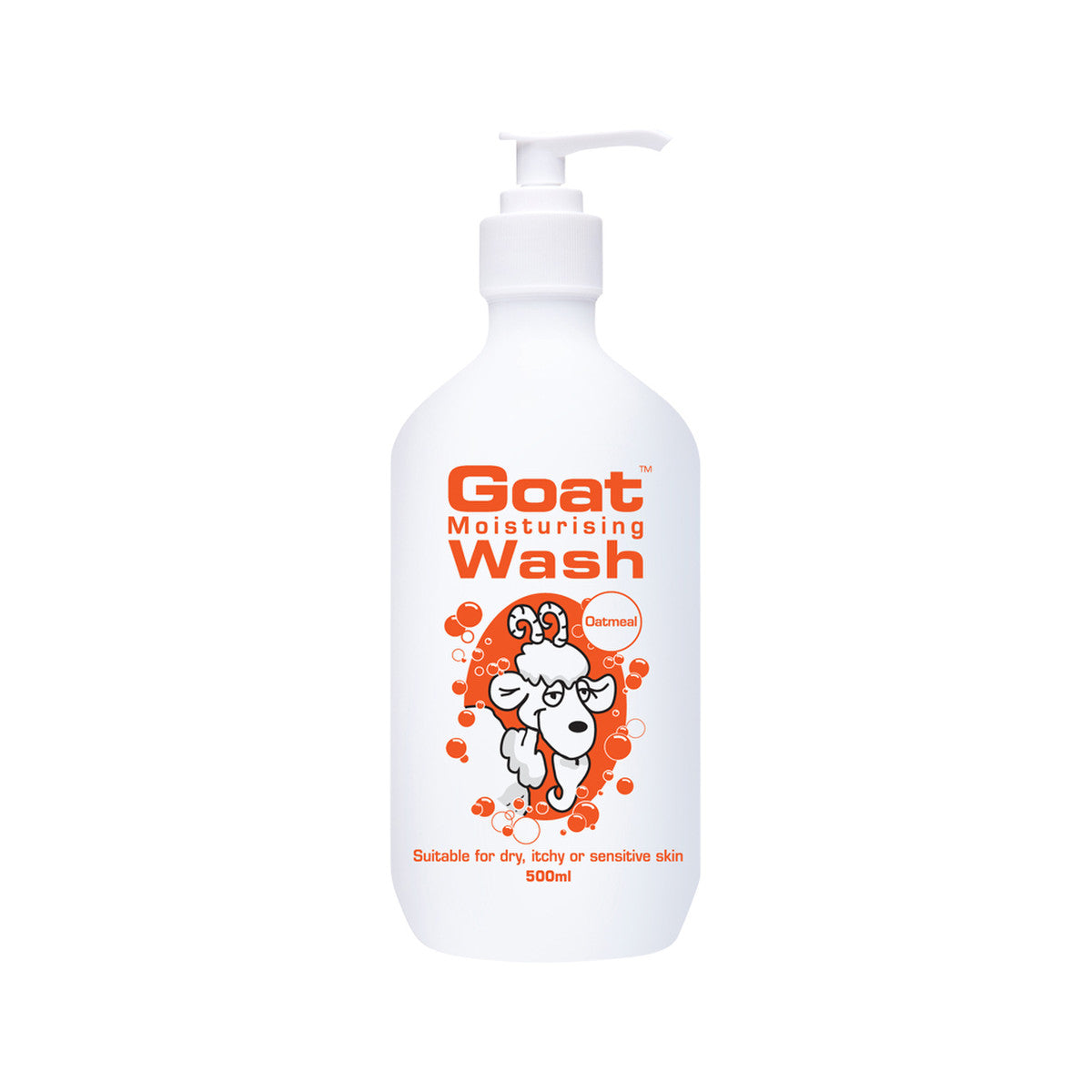 Goat Range Goat Moisturising Wash Oatmeal 500ml - Cutprice Online
