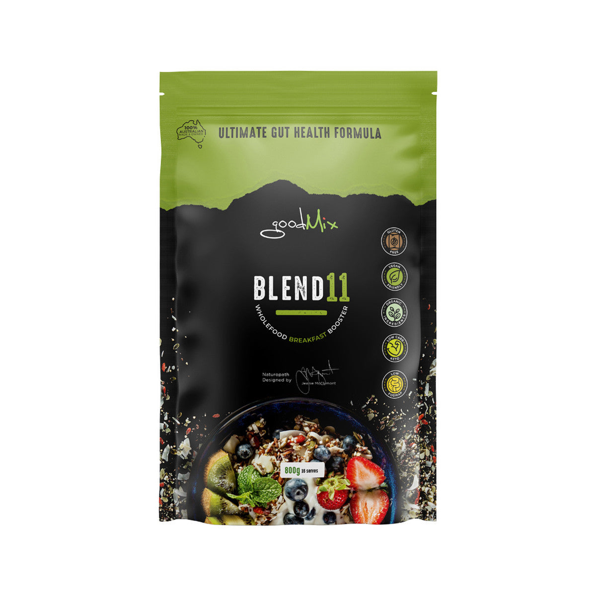 GoodMix Superfoods Blend 11 (Wholefood Breakfast Booster) 800g - Cutprice Online