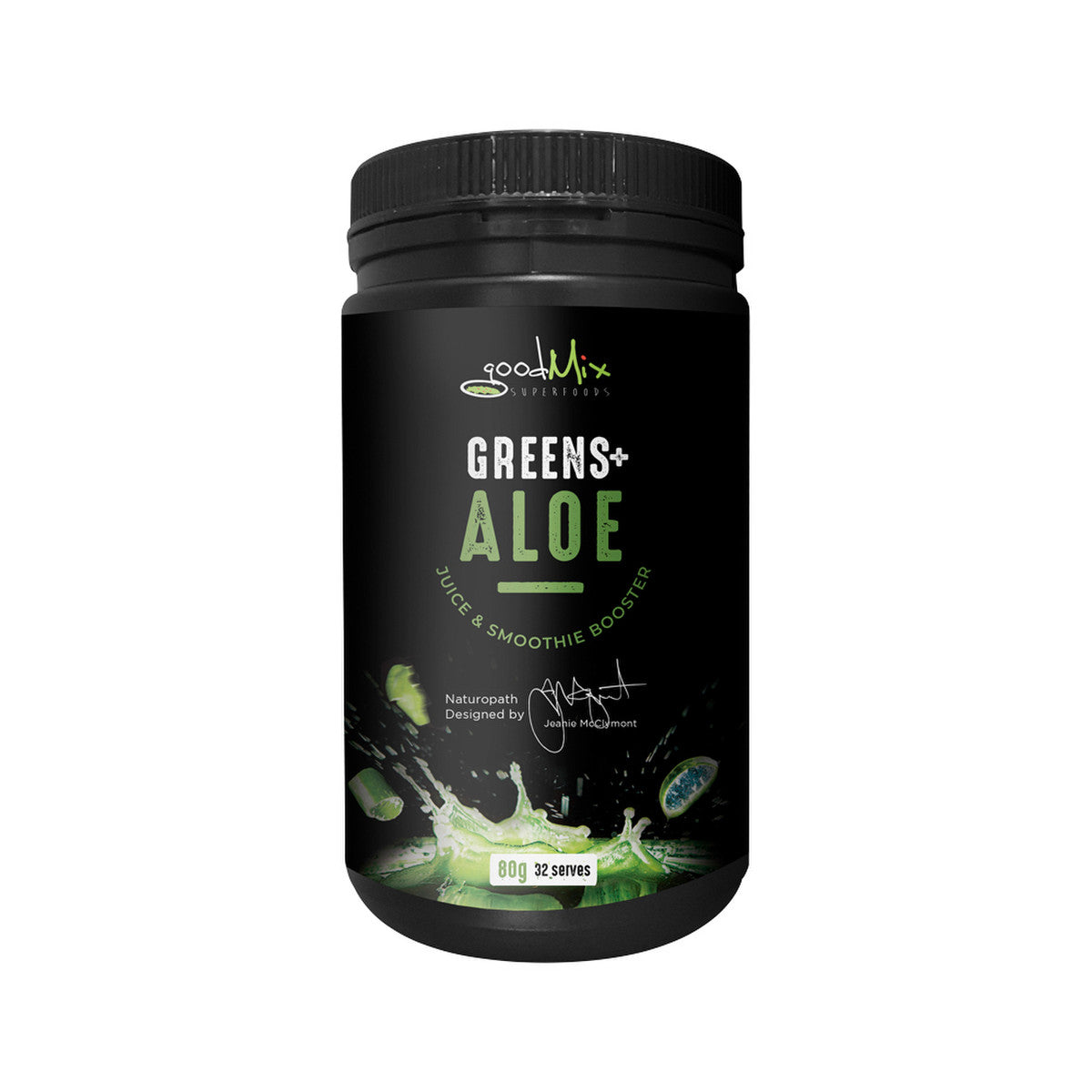 GoodMix Superfoods Greens + Aloe (Juice & Smoothie Booster) 80g - Cutprice Online