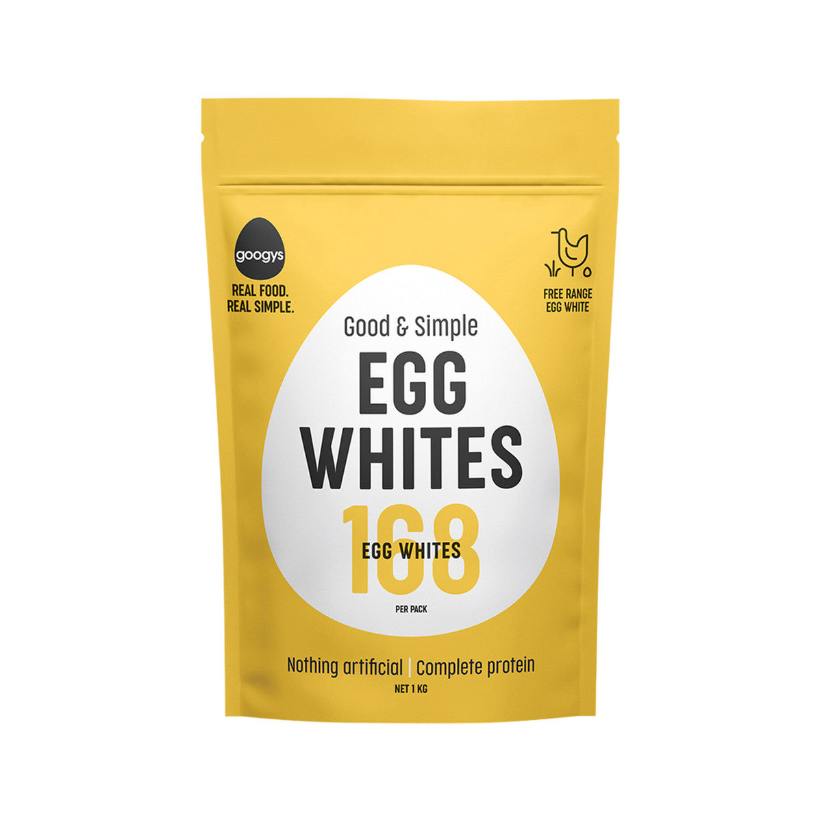 Googys Good & Simple Egg Whites 1kg - Cutprice Online