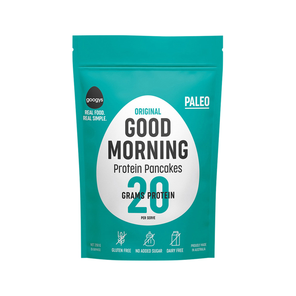 Googys Good Morning Protein Pancakes (Mix) Original 250g - Cutprice Online
