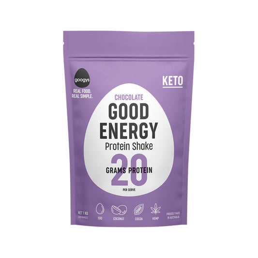 Googys Good Energy Protein Shake Chocolate 1kg - Cutprice Online