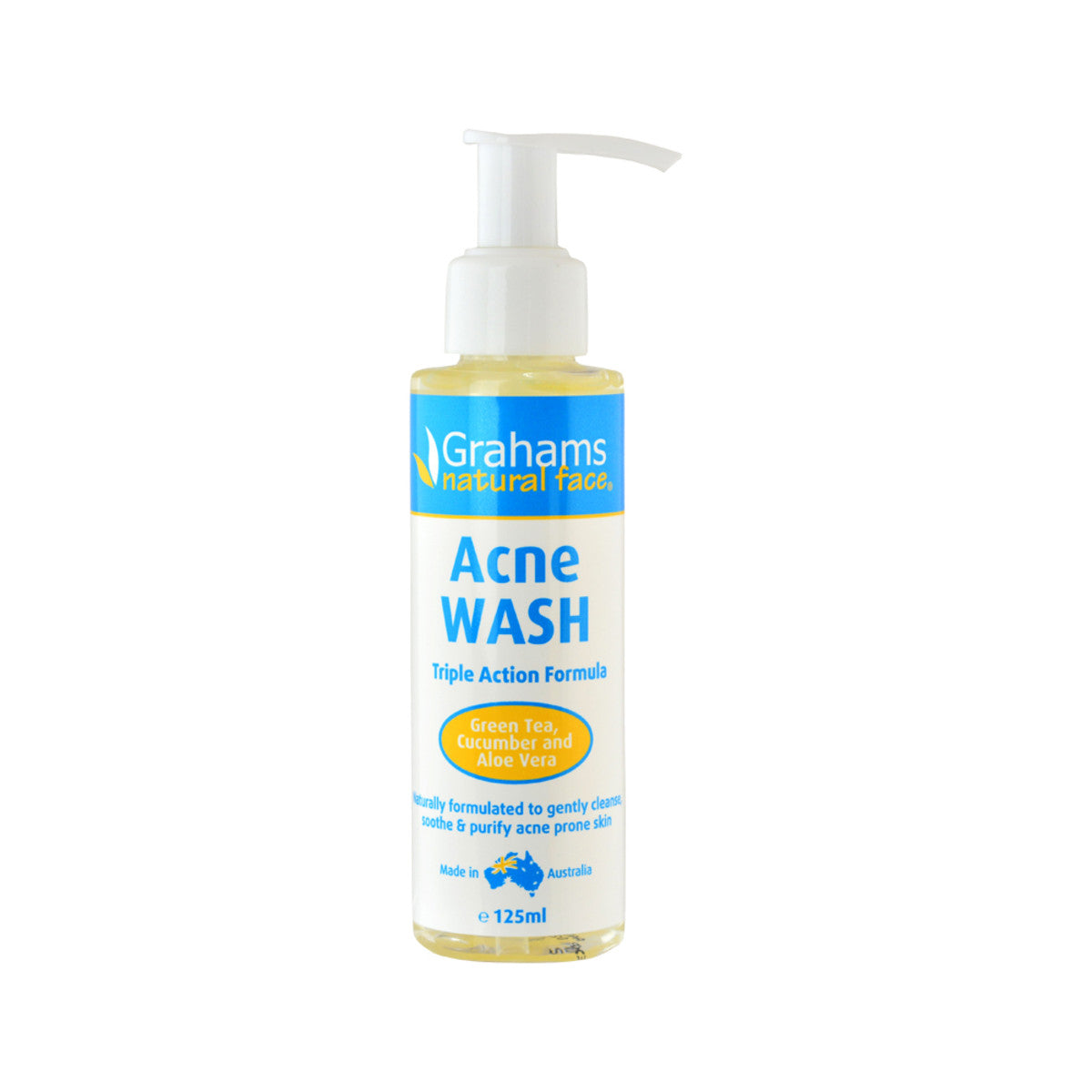 Grahams Natural Acne Wash 125ml - Cutprice Online