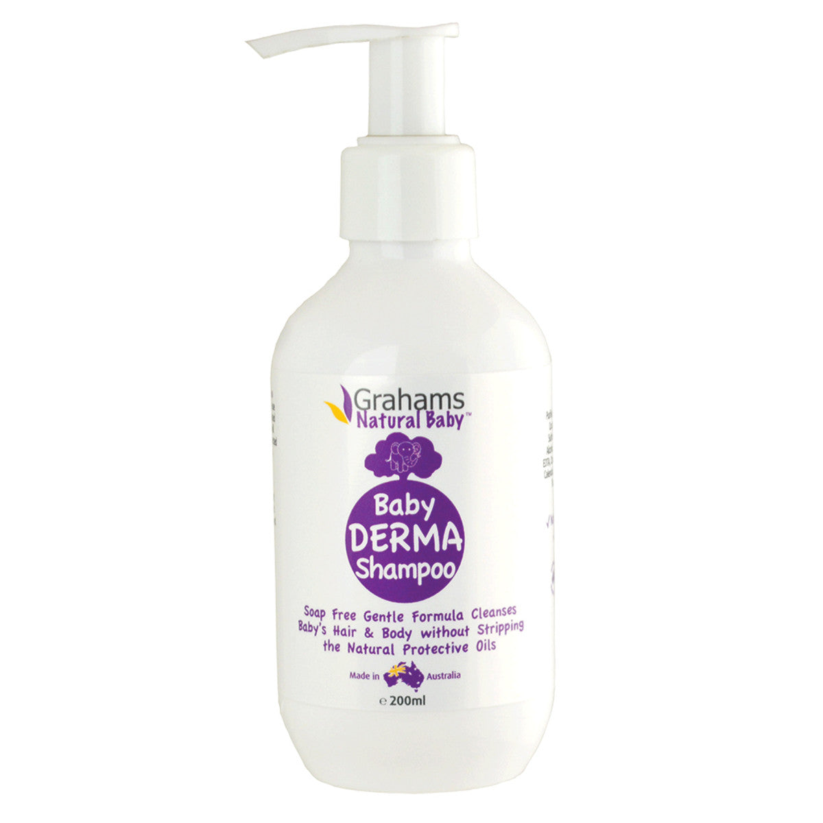 Grahams Natural Baby Derma Shampoo 200ml - Cutprice Online