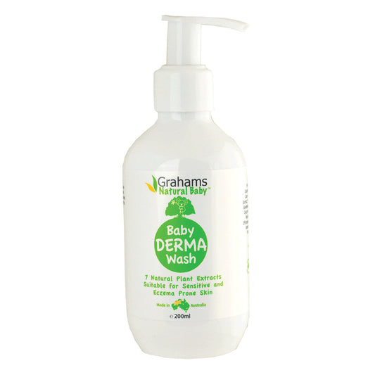 Grahams Natural Baby Derma Wash 200ml - Cutprice Online