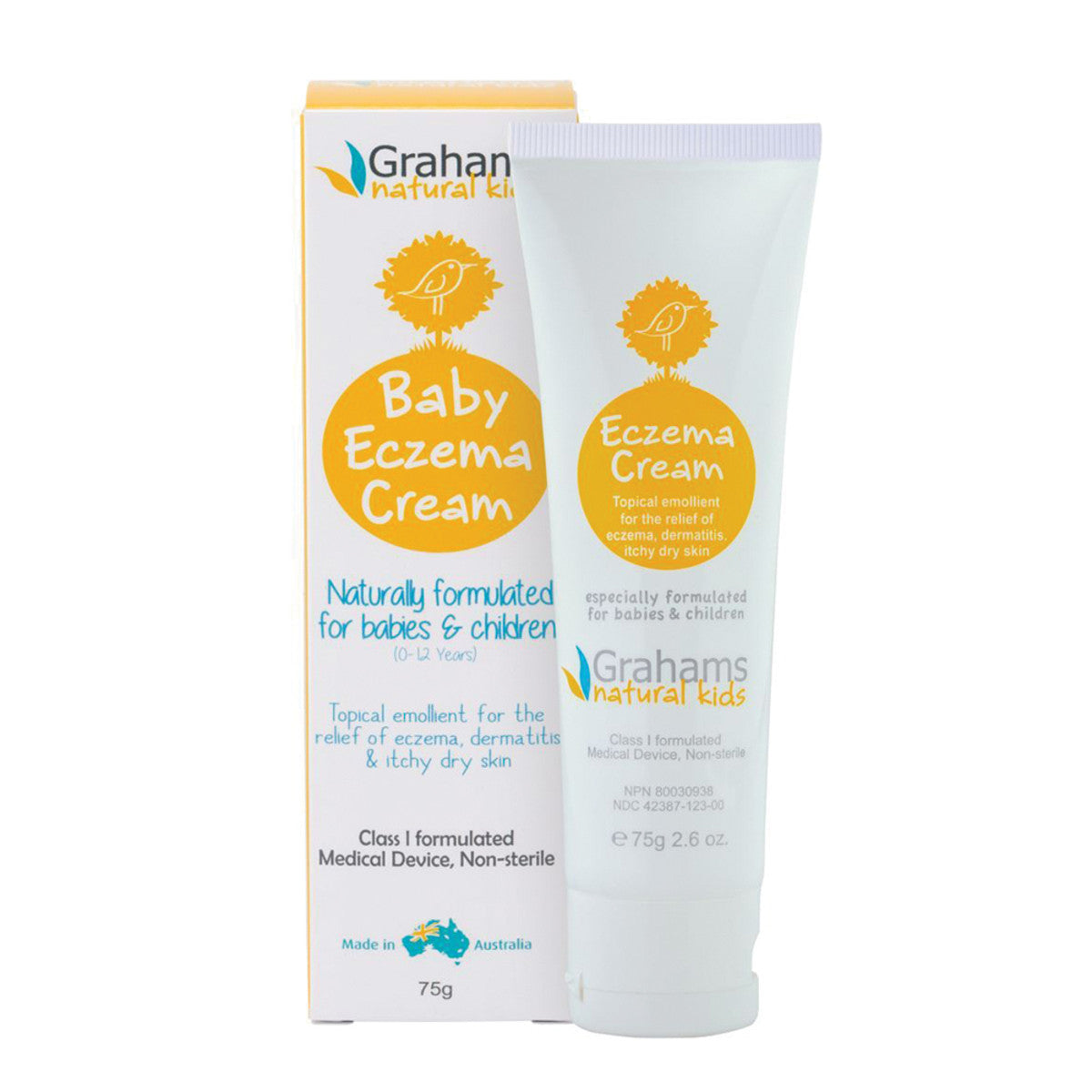 Grahams Natural Baby Eczema Cream 75g - Cutprice Online