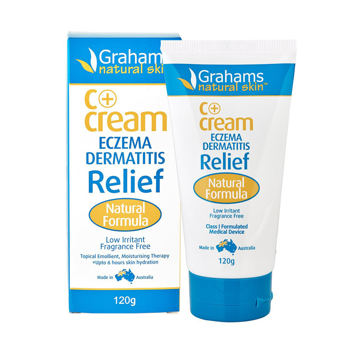 Grahams C+ Plus Eczema & Dermatitis Cream 120g GRAHAMS
