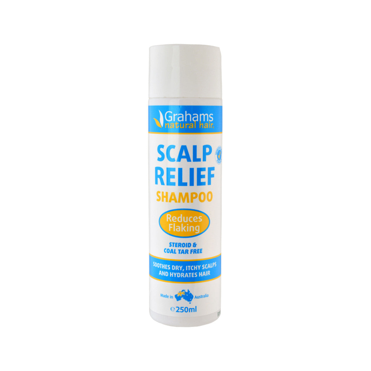 Grahams Natural Scalp Relief Shampoo (Reduces Flaking) 250ml - Cutprice Online
