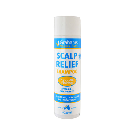 Grahams Natural Scalp Relief Shampoo (Reduces Flaking) 250ml - Cutprice Online
