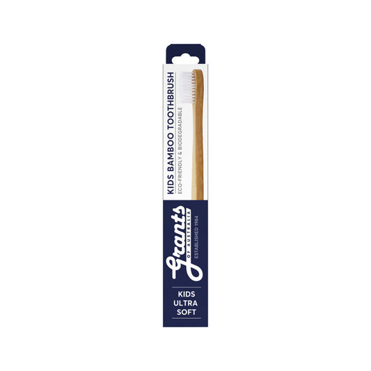 Grants Of Australia Biodegradable Bamboo Toothbrush Kids Ultra Soft - Cutprice Online