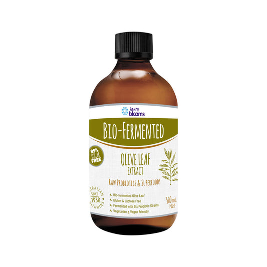 Henry Blooms Bio-Fermented Olive Leaf Extract 500ml - Cutprice Online