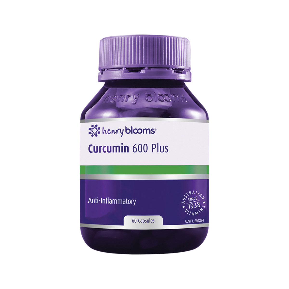 Henry Blooms Curcumin 600 Plus 60c - Cutprice Online
