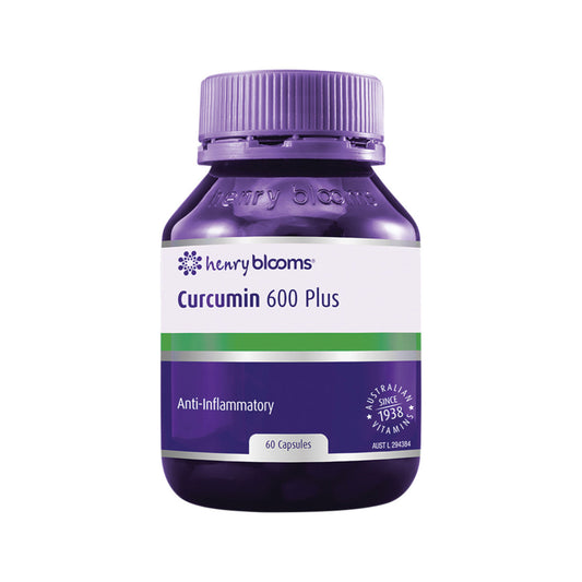 Henry Blooms Curcumin 600 Plus 60c - Cutprice Online