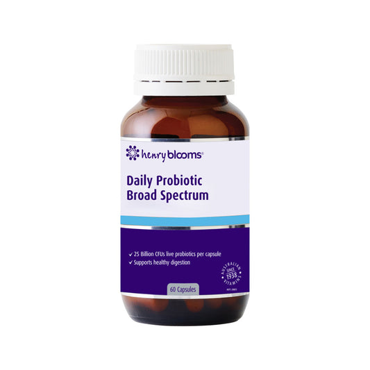 Henry Blooms Daily Probiotic Broad Spectrum 60c - Cutprice Online