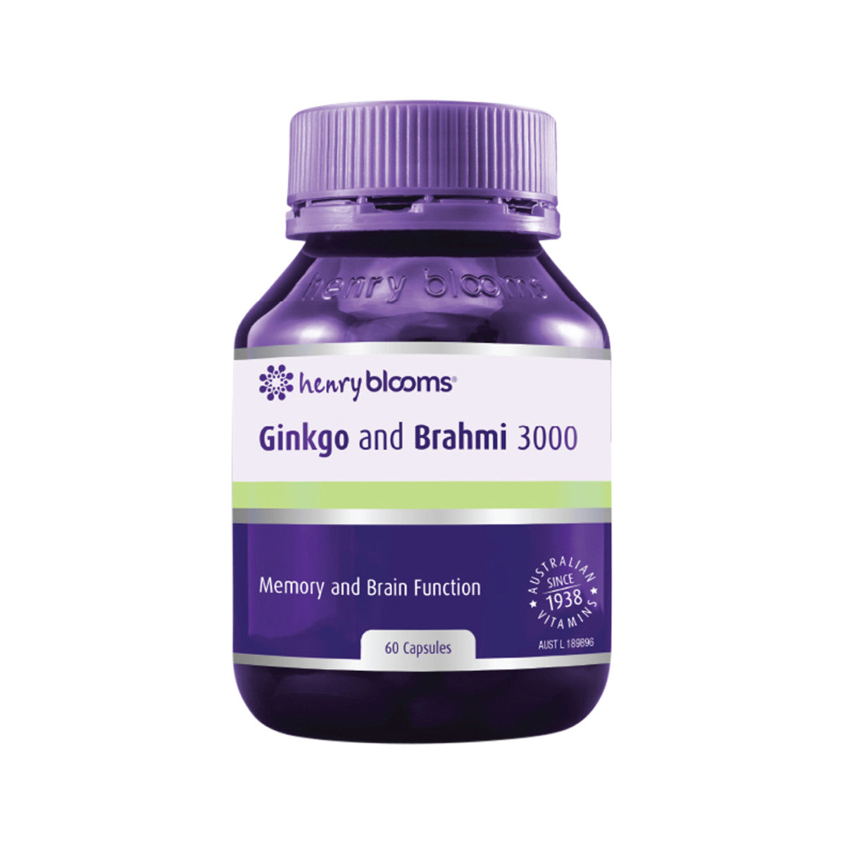 Henry Blooms Ginkgo and Brahmi 3000 60c - Cutprice Online