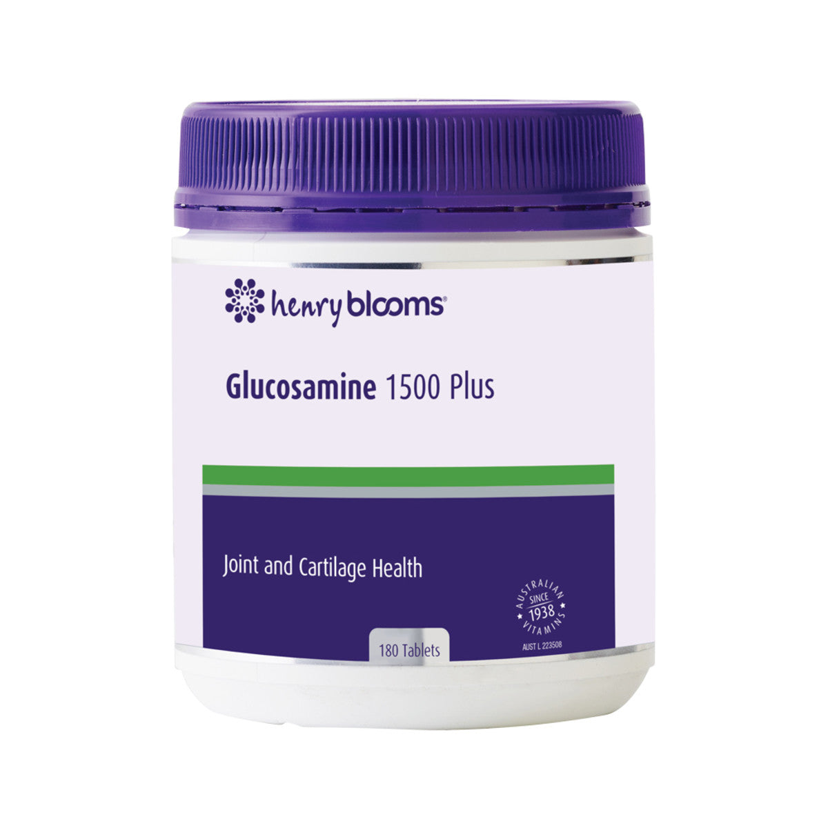 Henry Blooms Glucosamine 1500 Plus 180t - Cutprice Online