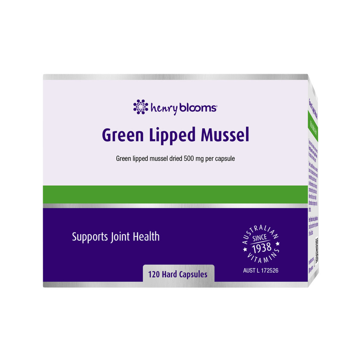 Henry Blooms Green Lipped Mussel 120c - Cutprice Online