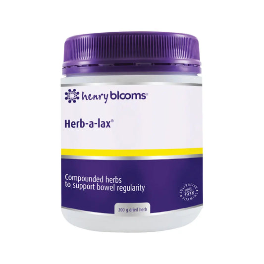 Henry Blooms Herb-a-Lax Blended Medicinal Herbs 200g HENRY BLOOMS