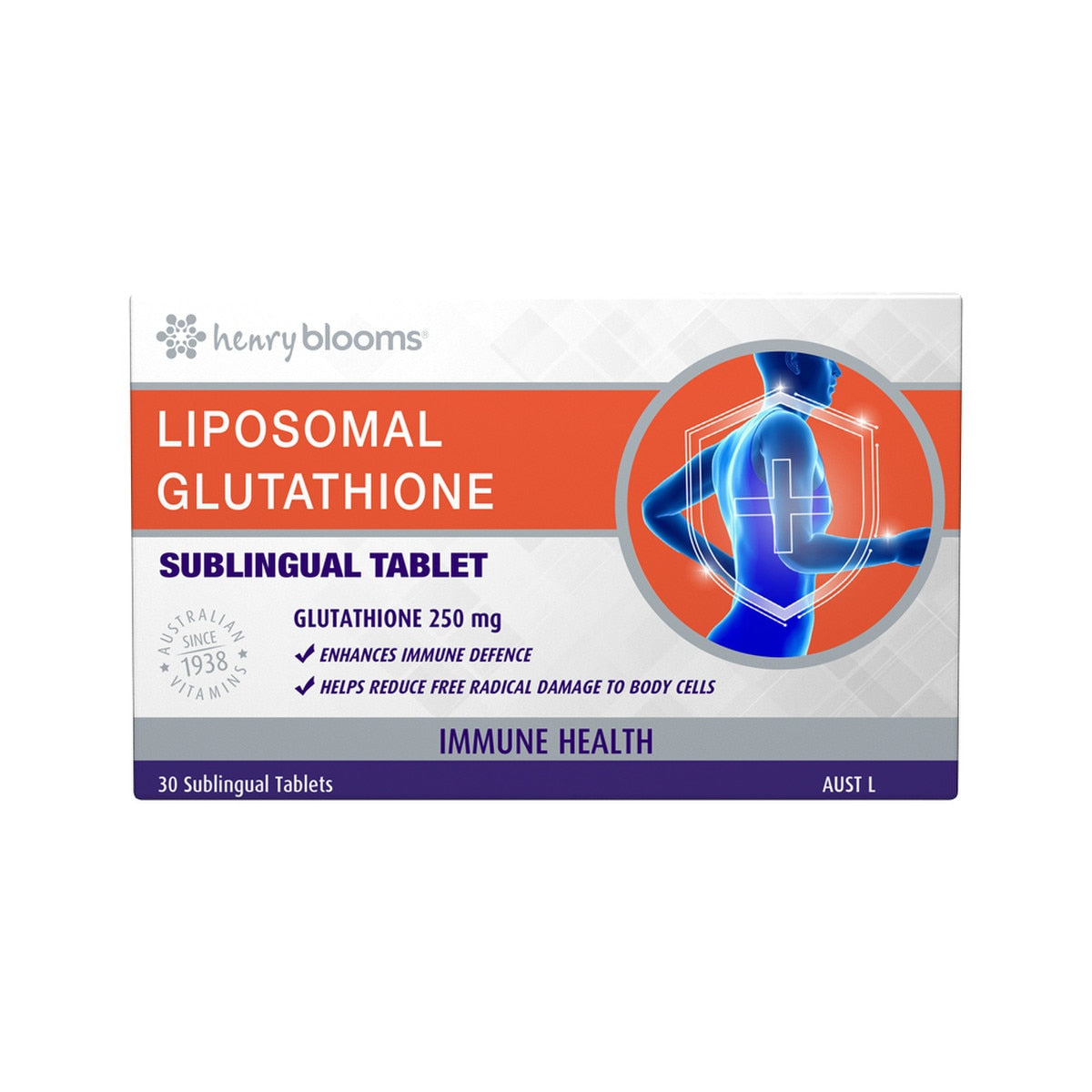 Henry Blooms Liposomal Glutathione Sublingual 30t - Cutprice Online