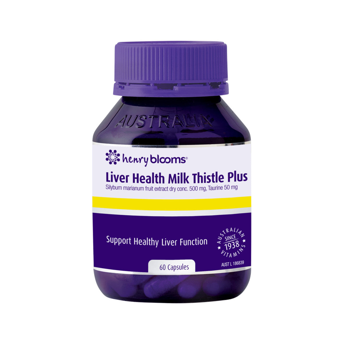 Henry Blooms Liver Health Milk Thistle Plus 60c - Cutprice Online