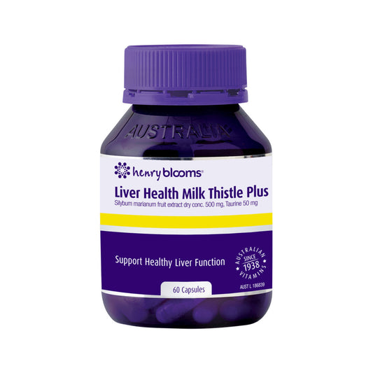 Henry Blooms Liver Health Milk Thistle Plus 60c - Cutprice Online