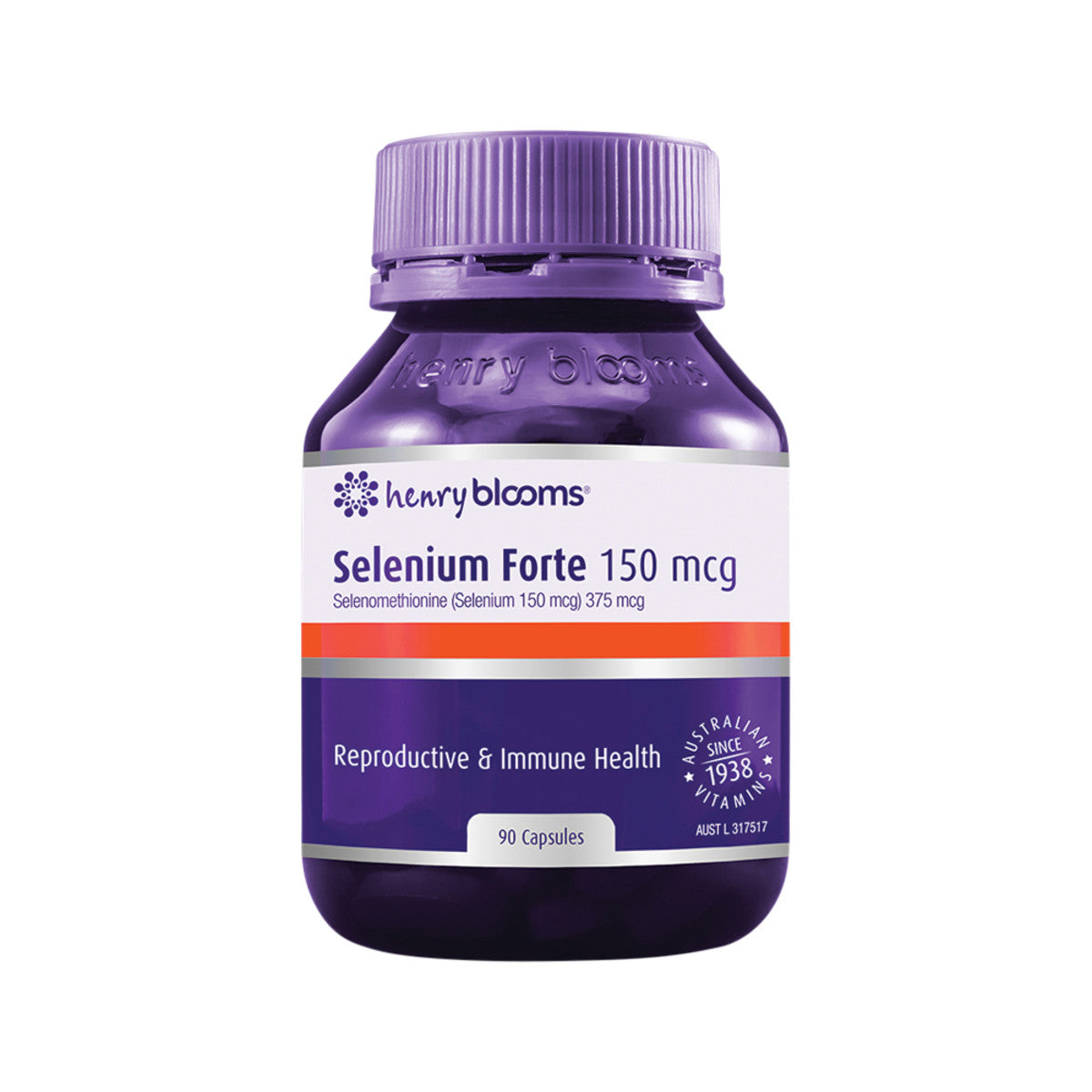 Henry Blooms Selenium Forte 150mcg 90c - Cutprice Online