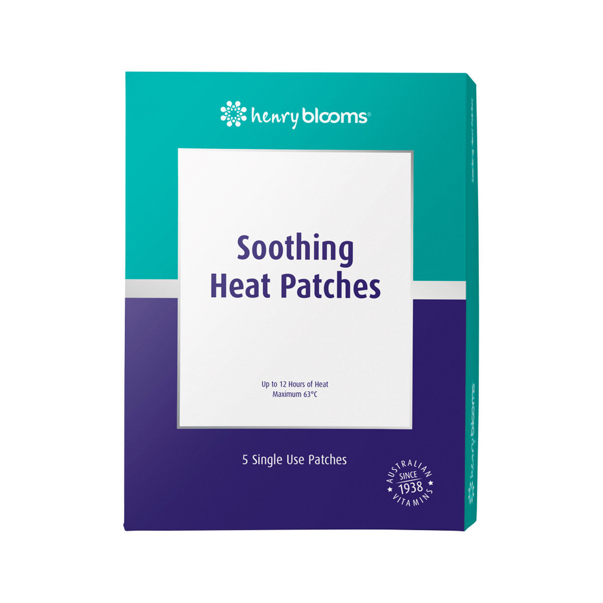 Henry Blooms Soothing Heat Patches (Single Use) x 5 Pack - Cutprice Online