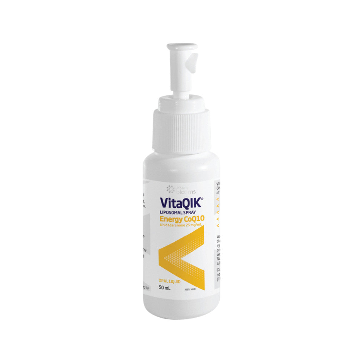 Henry Blooms VitaQIK Liposomal Spray Energy CoQ10 Oral Liquid 50ml - Cutprice Online