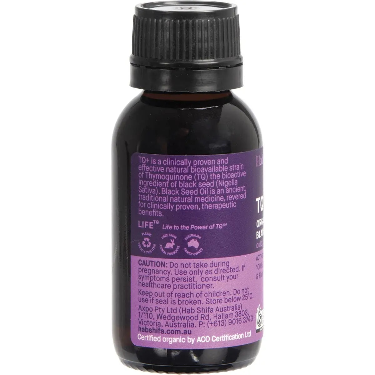 Hab Shifa TQ+ Organic Black Seed Oil 50ml HAB