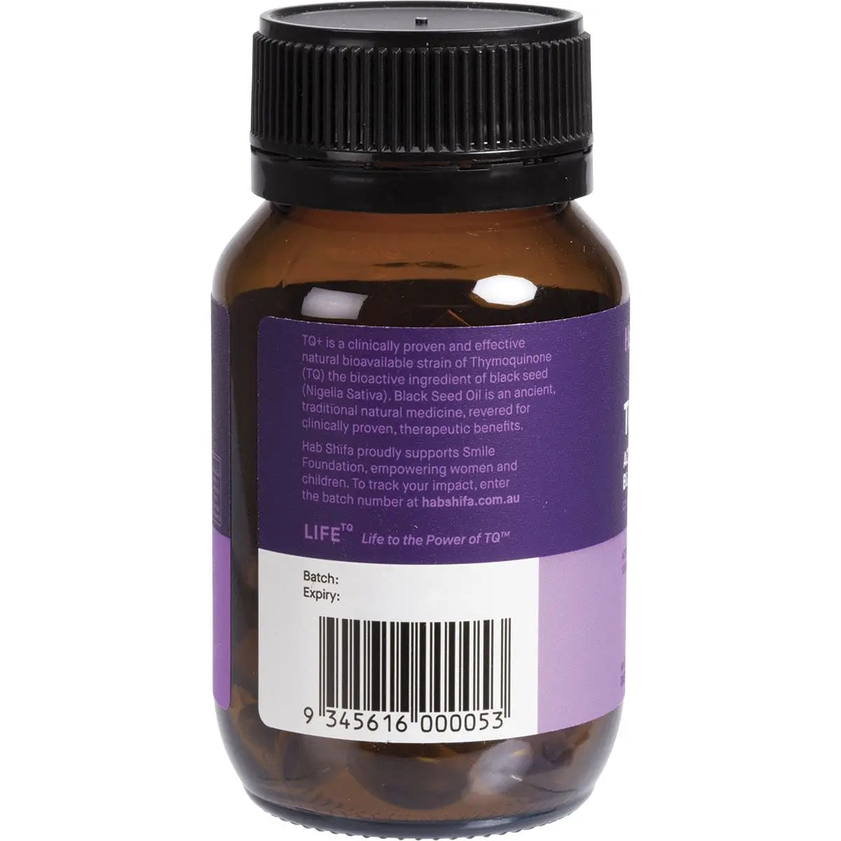 Hab Shifa TQ+ Activated Black Seed Oil Vegecapsules 60 HAB