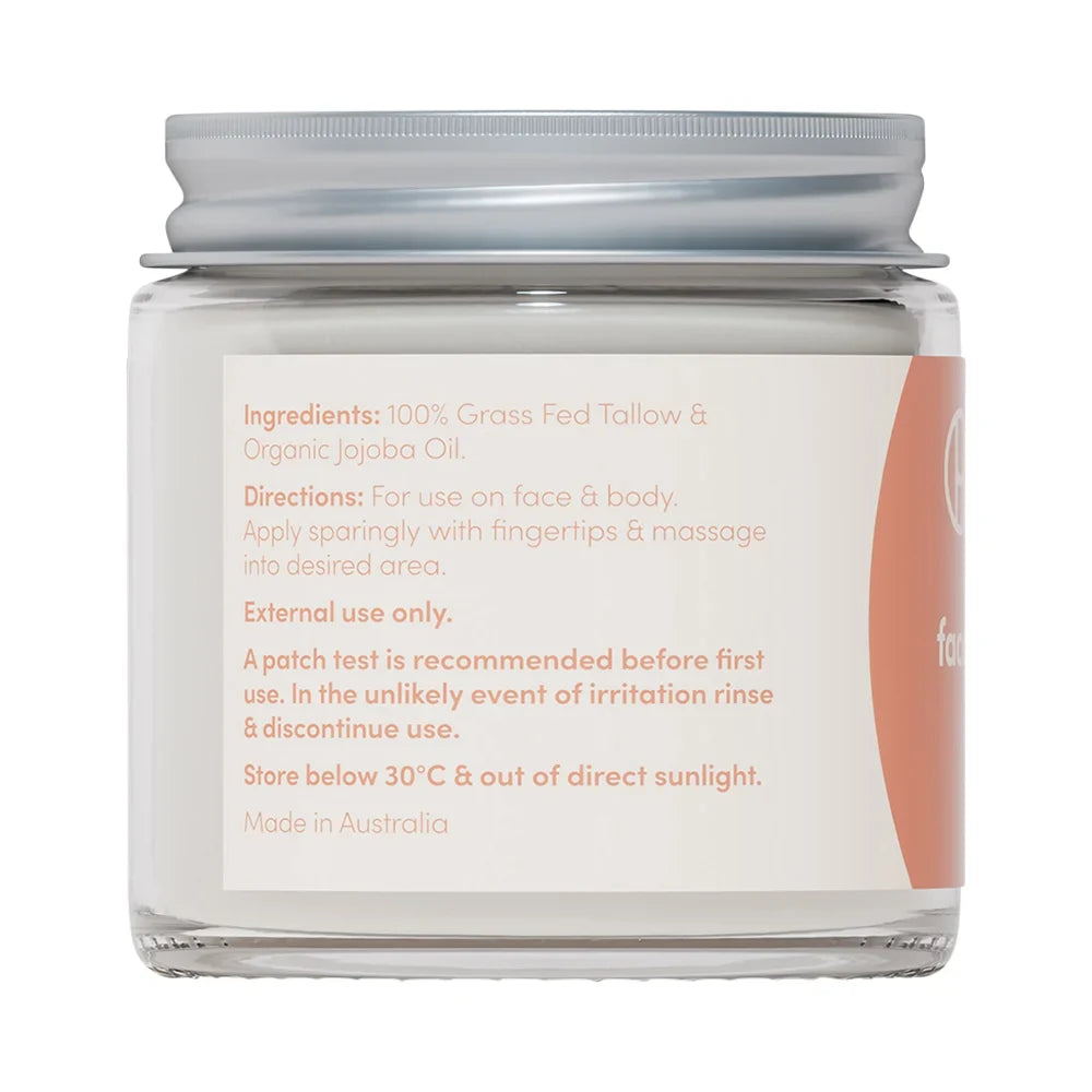 Handmaid Whipped Tallow Face and Body Balm Natural 80g - Cutprice Online