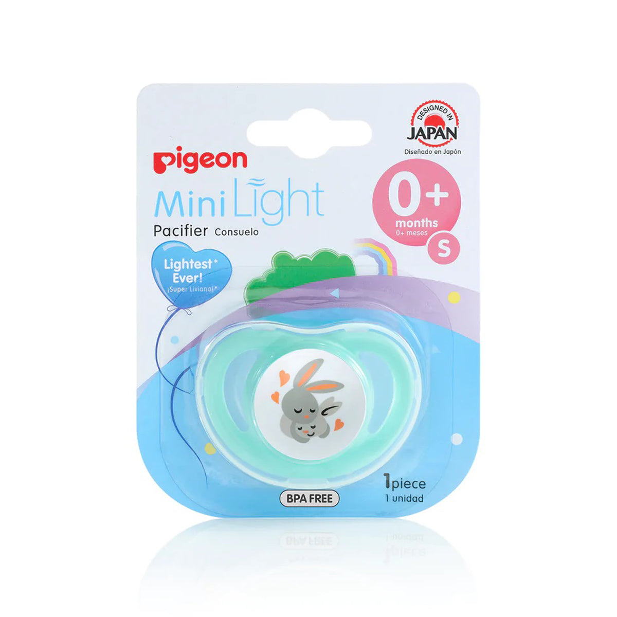 Pigeon MiniLight Pacifier Small 1 Pack (Assorted Colours) - Cutprice Online