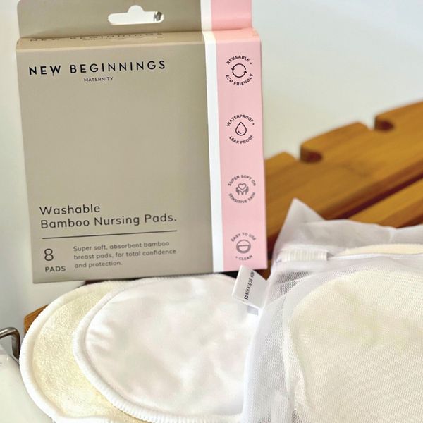 New Beginnings Washable Breast Pads 8 Pack - Cutprice Online
