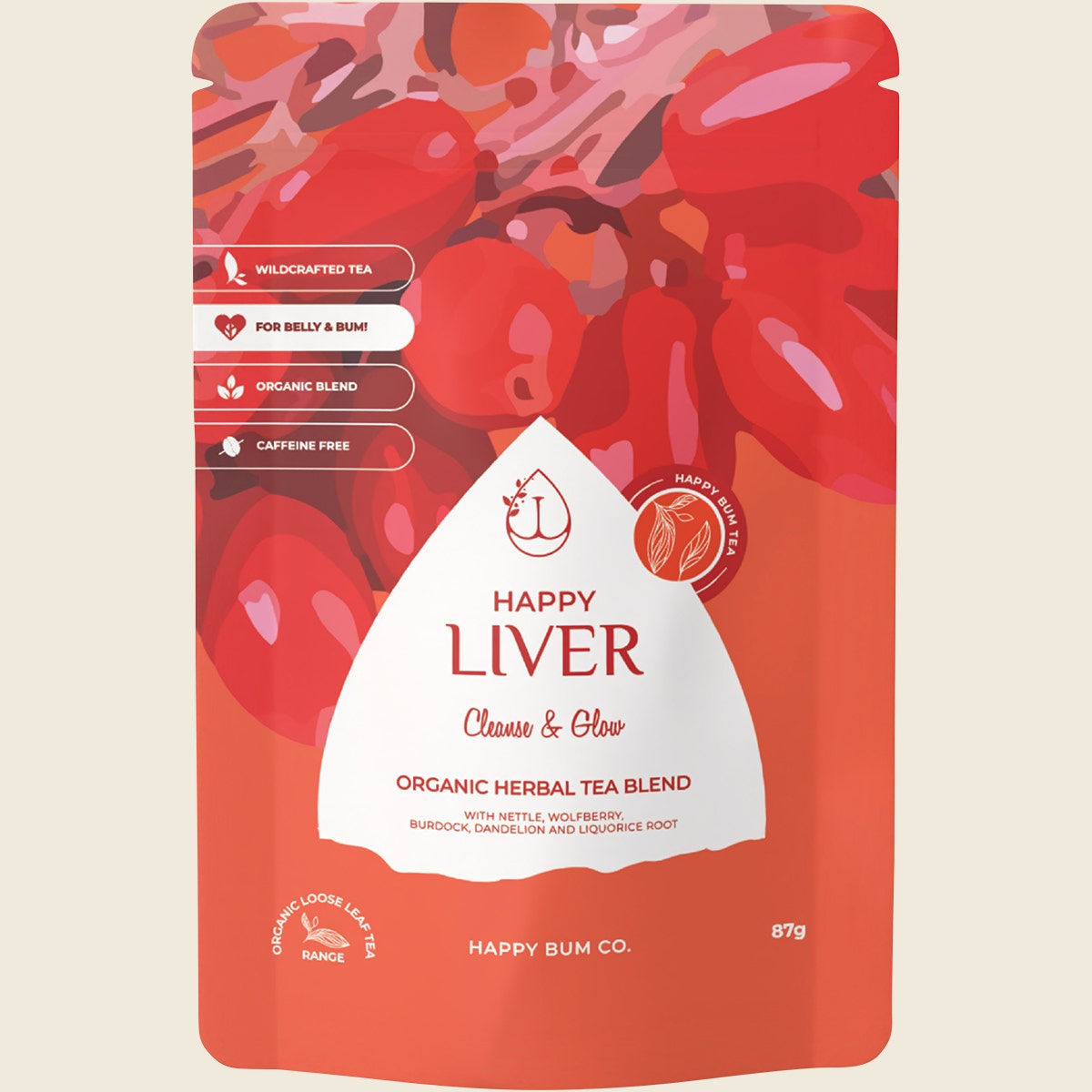 Happy Bum Happy Liver Tea 87g
