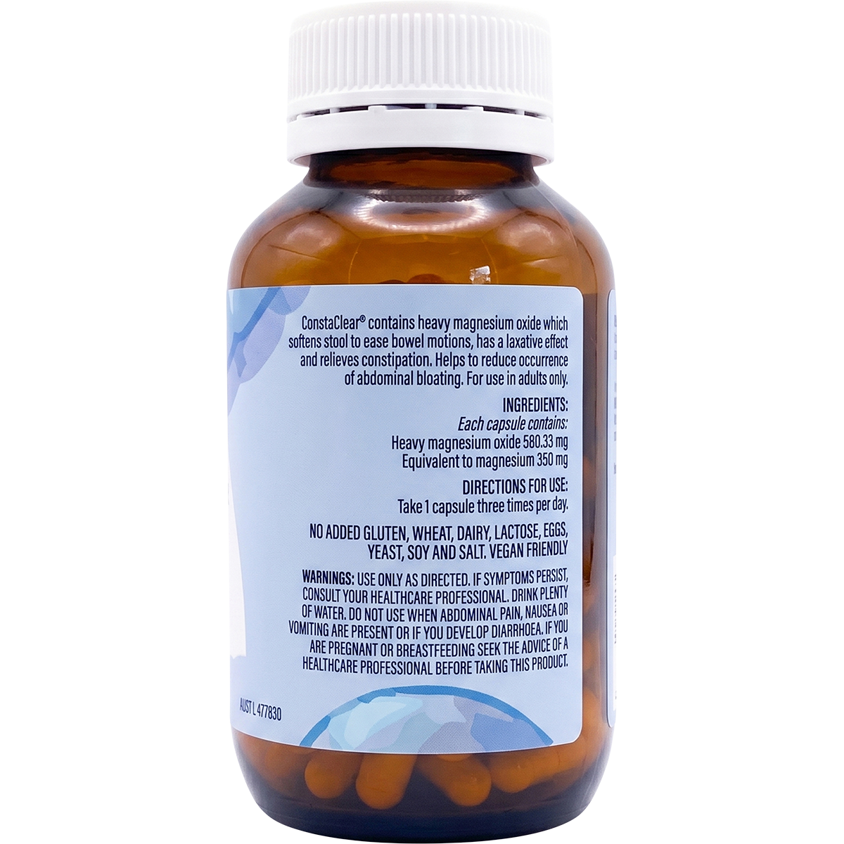 Happy Bum ConstaClear 120 Capsules