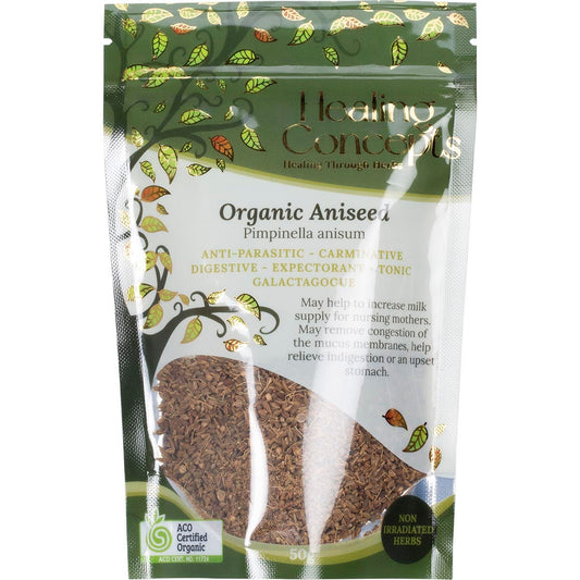 Healing Concepts Organic Aniseed 50g - Cutprice Online