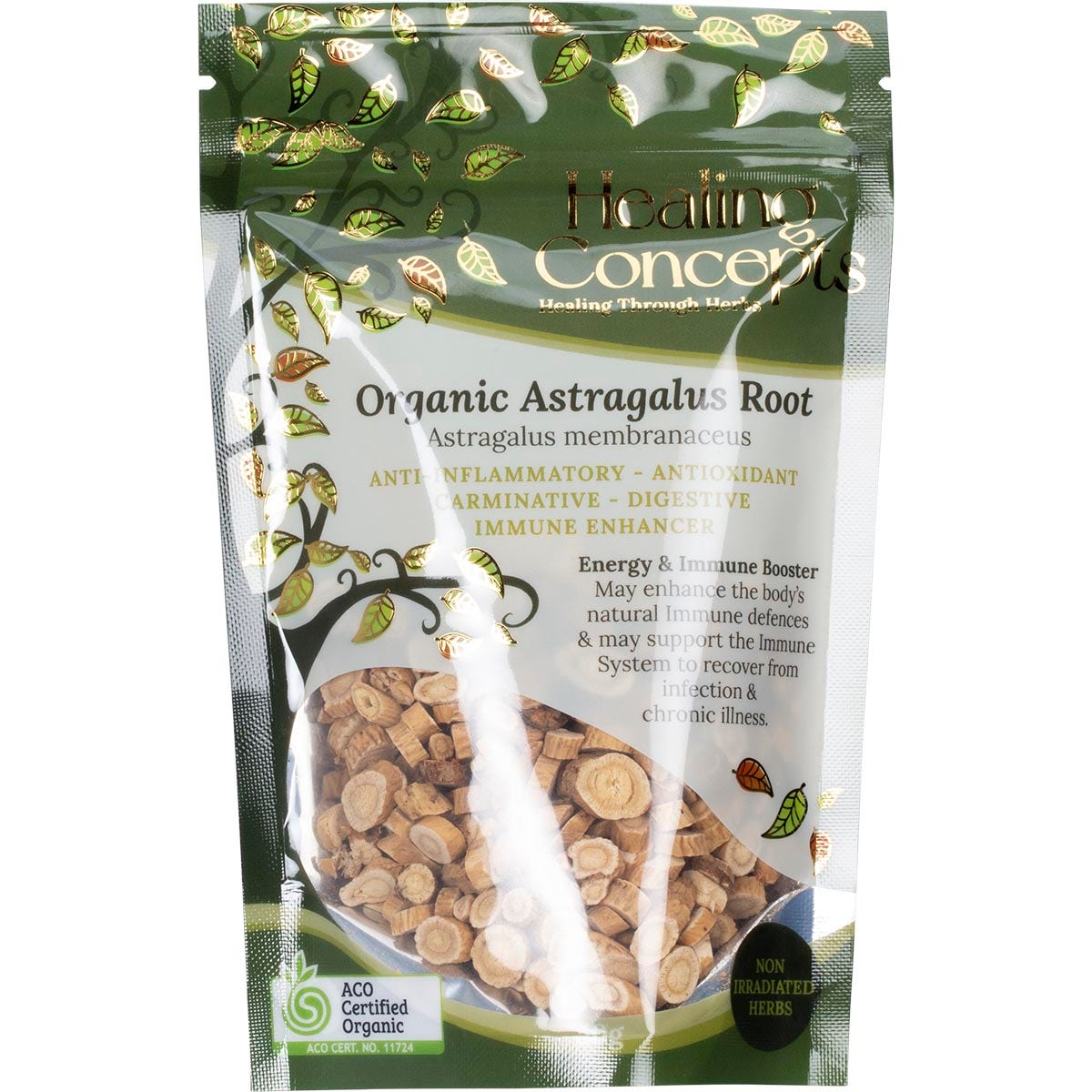 Healing Concepts Organic Astragalus 50g - Cutprice Online
