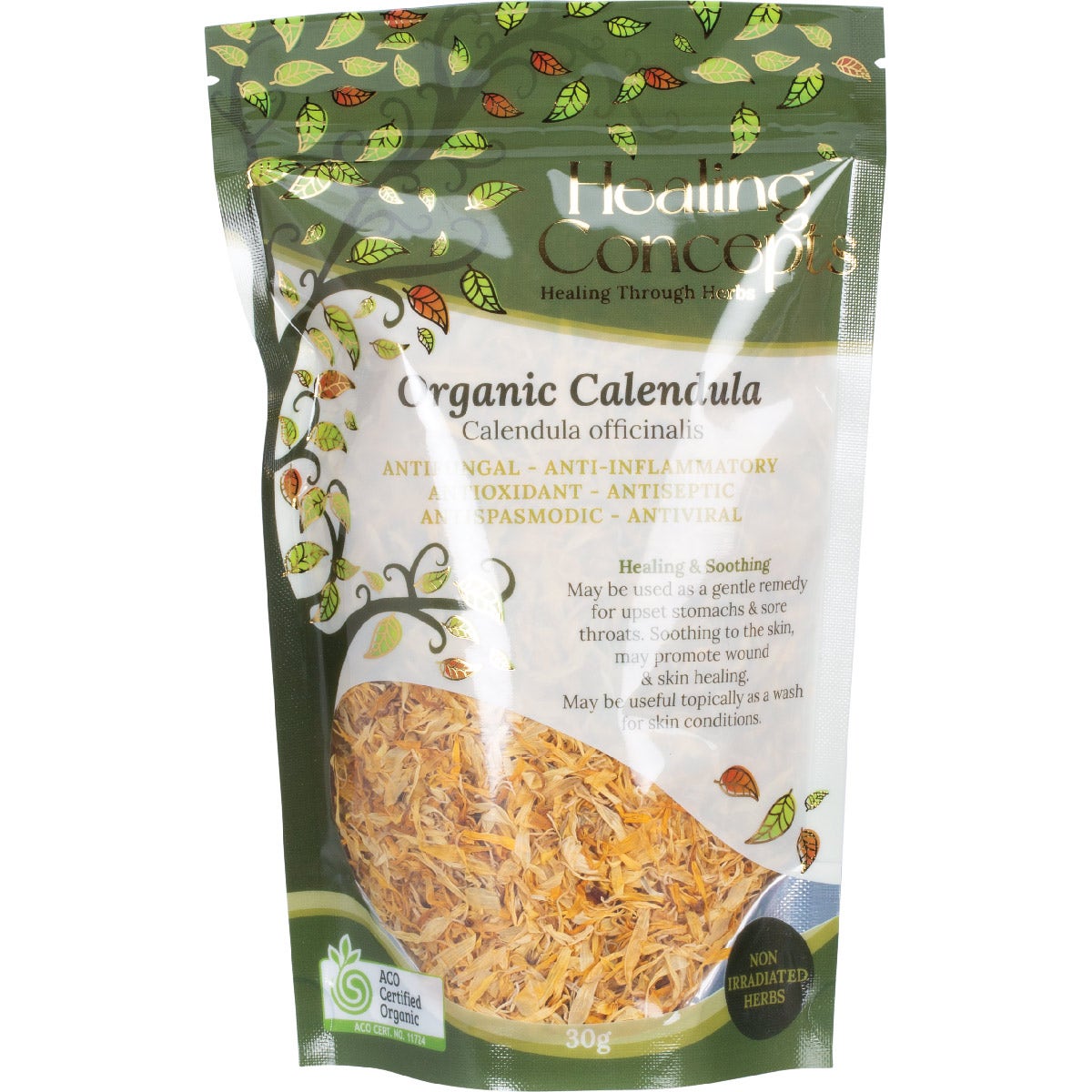 Healing Concepts Organic Calendula 30g - Cutprice Online